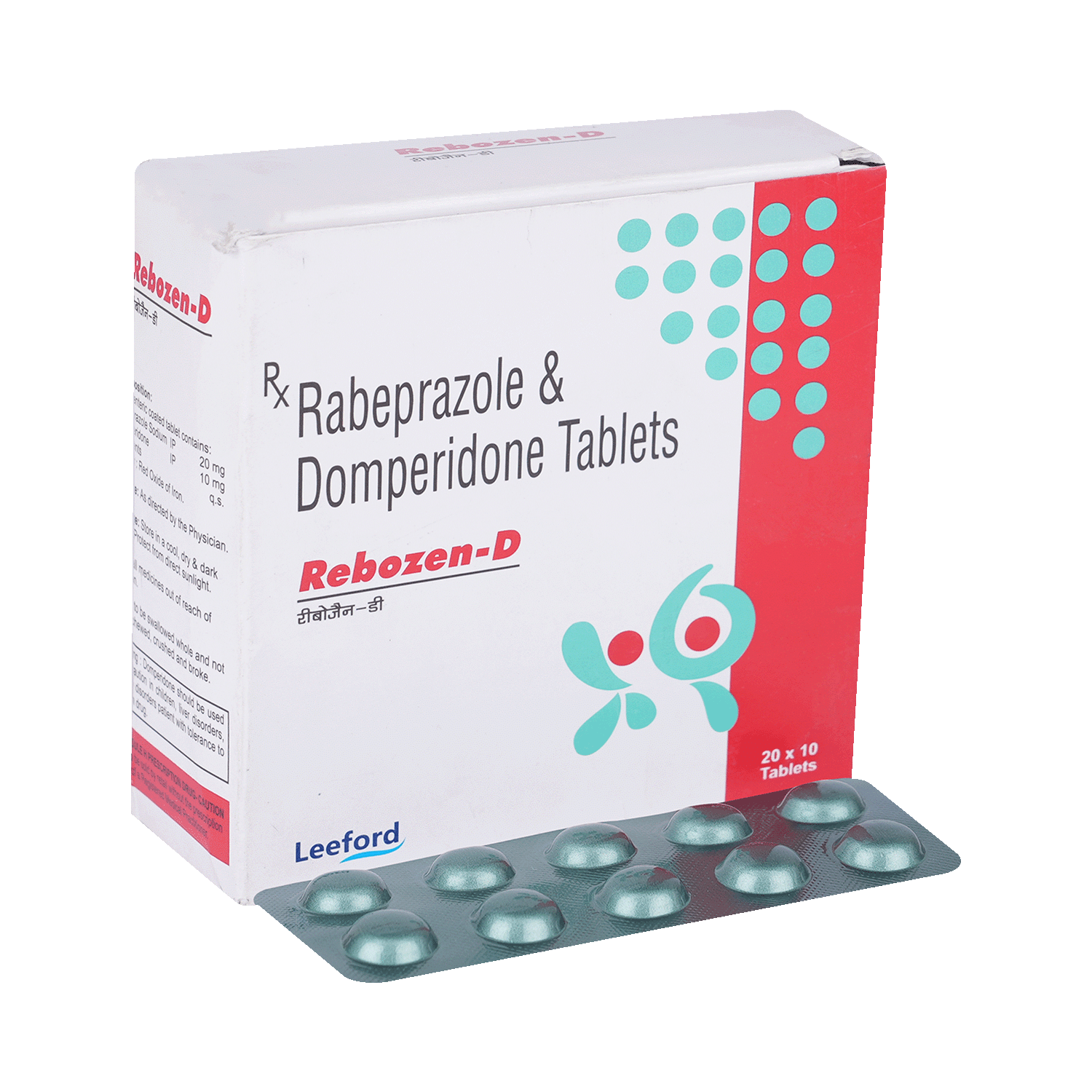 Rebozen-D 10mg/20mg Tablet - Image 1