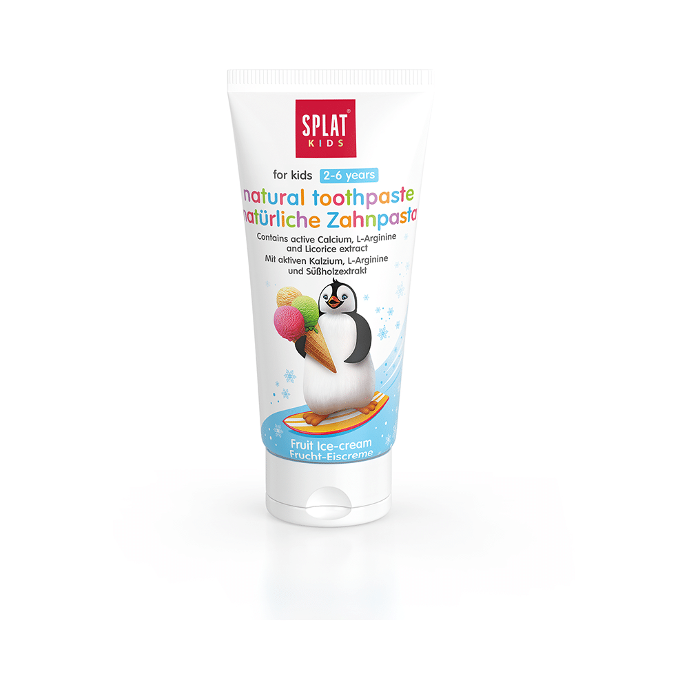 Splat Kids Natural Toothpaste (2-6 Year) Friut Ice-Cream