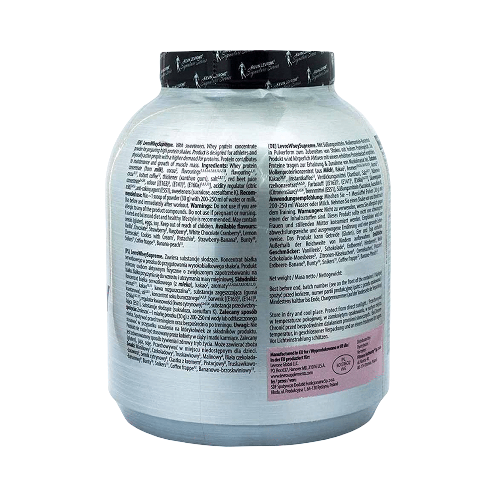 Kevin Levrone Levro Whey Supreme Powder Chocolate - Image 2