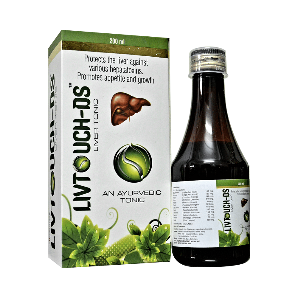 Shri Nath Liv Touch-DS Syrup with Aloe Vera Gel 10gm free - Image 2