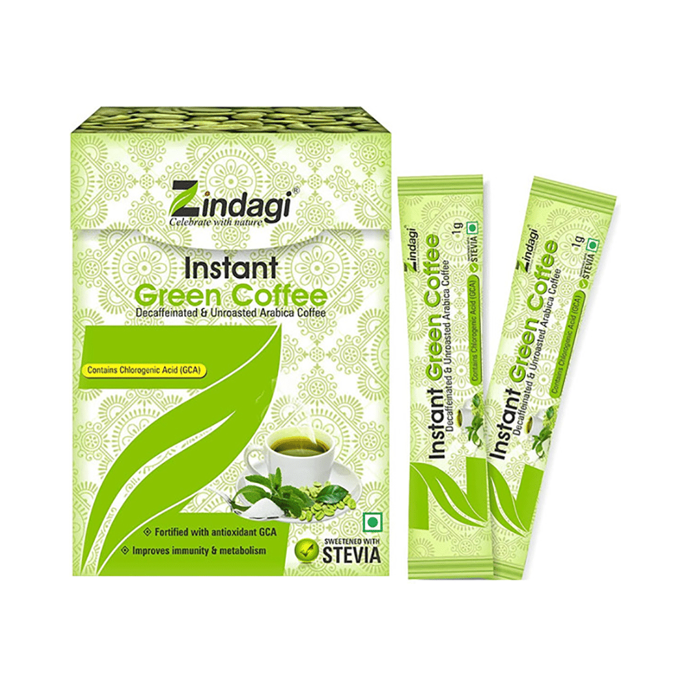 Zindagi Instant Green Coffee Powder (1 gm Each)