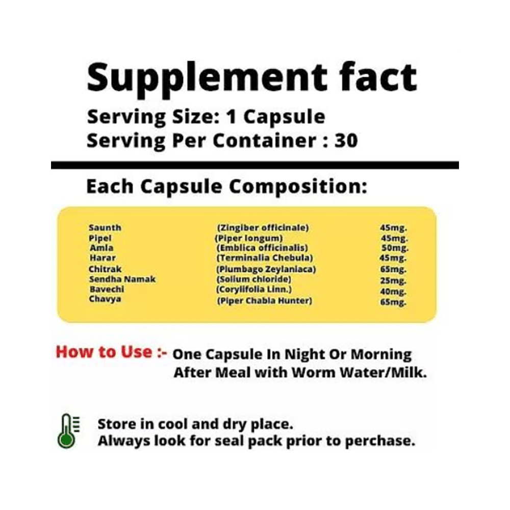 Hindustan Ayurved Weight Loss Capsule - Image 2
