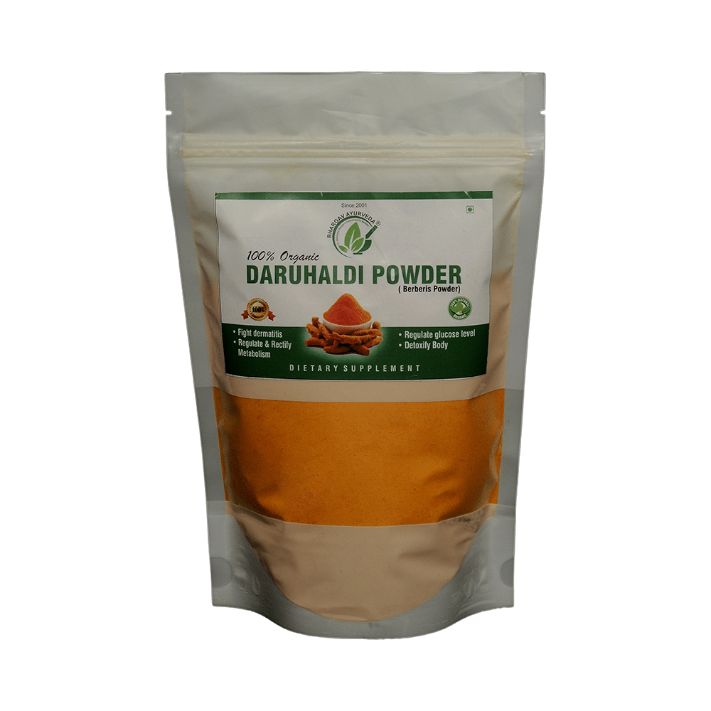 Dr.Bhargav’s Daruhaldi(Berberis) Powder (100gm Each) Pack - Image 1