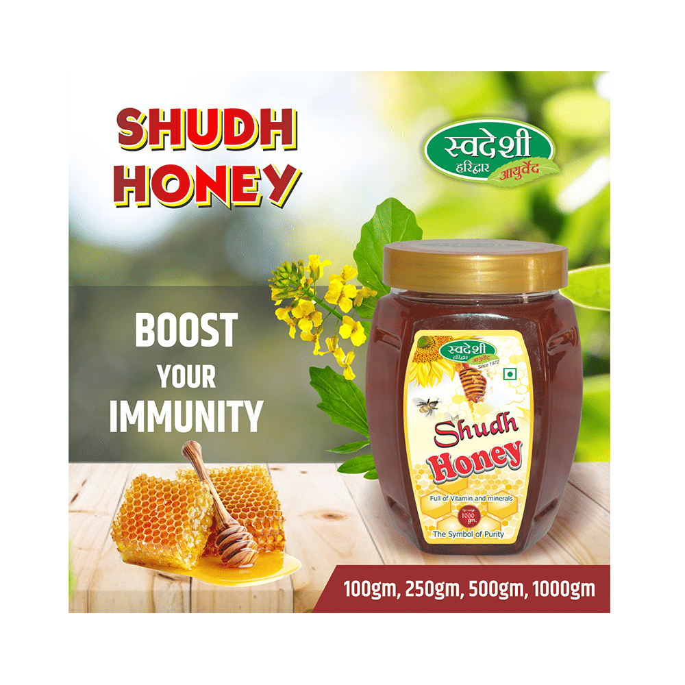 Swadeshi Shudh Honey with Vitamins & Minerals for Immunity - Image 5