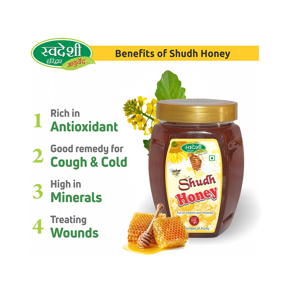 Swadeshi Shudh Honey with Vitamins & Minerals for Immunity - Image 4