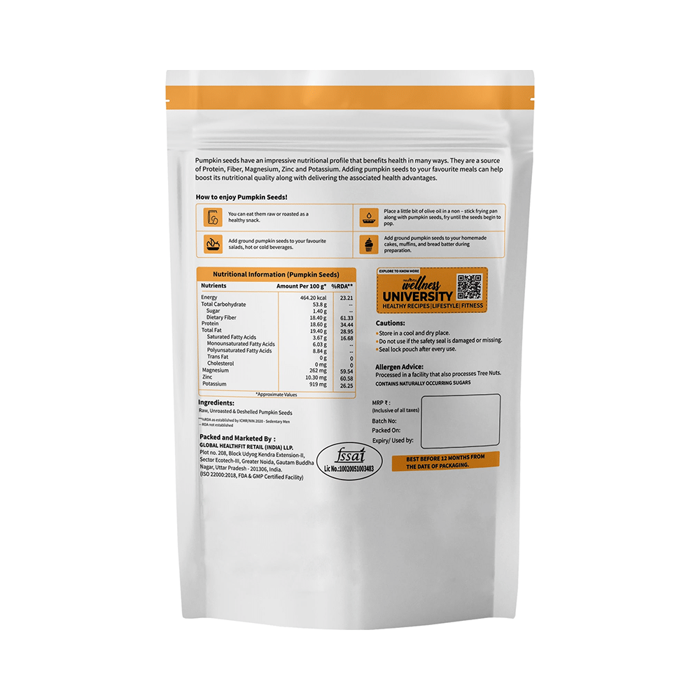 Neuherbs Pumpkin Raw  Unroasted Seeds - Image 2