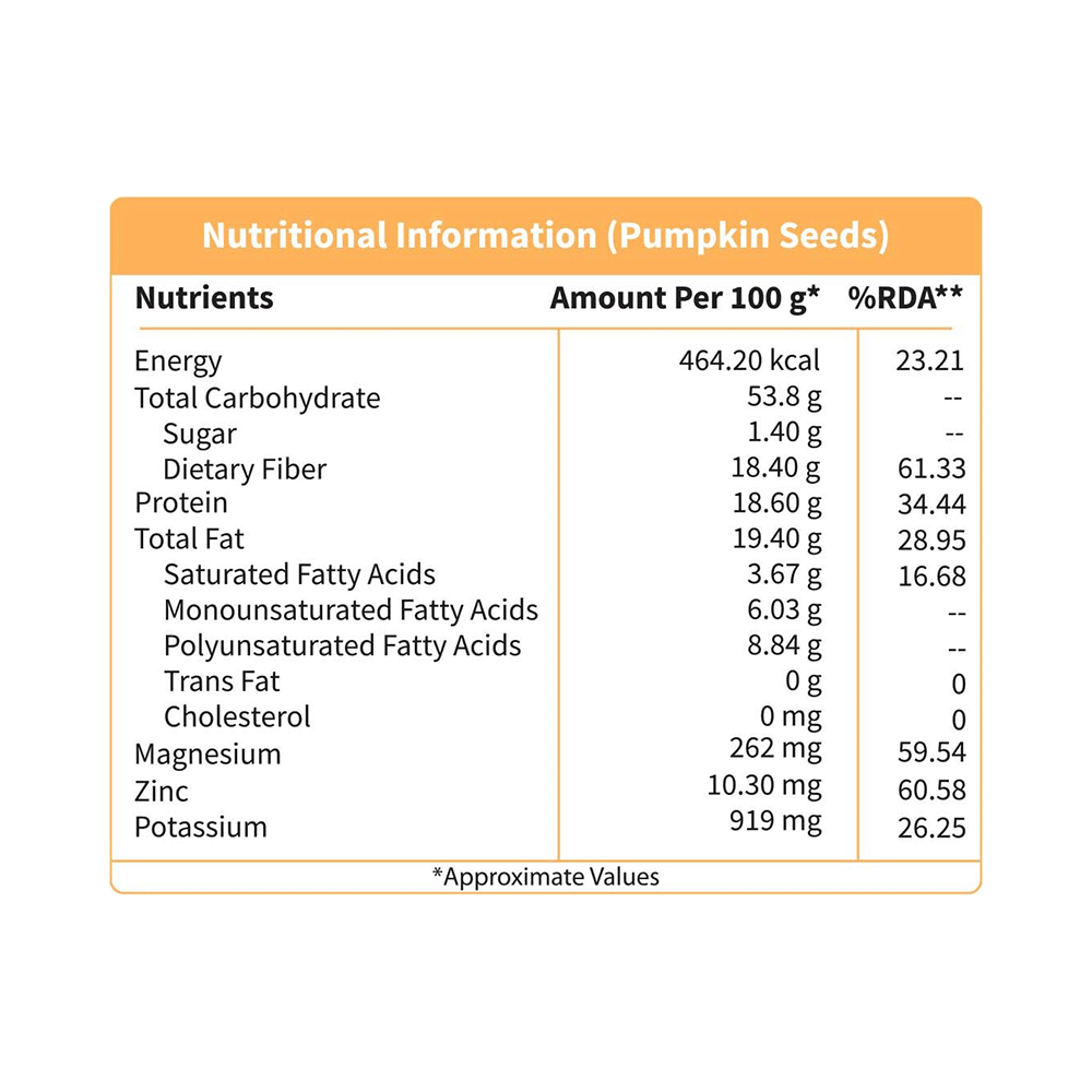 Neuherbs Pumpkin Raw  Unroasted Seeds - Image 3