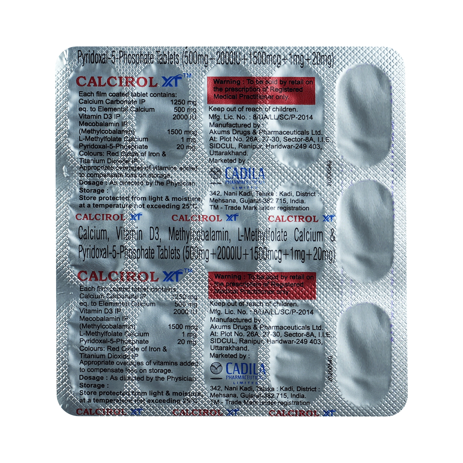 Calcirol XT Tablet - Image 5