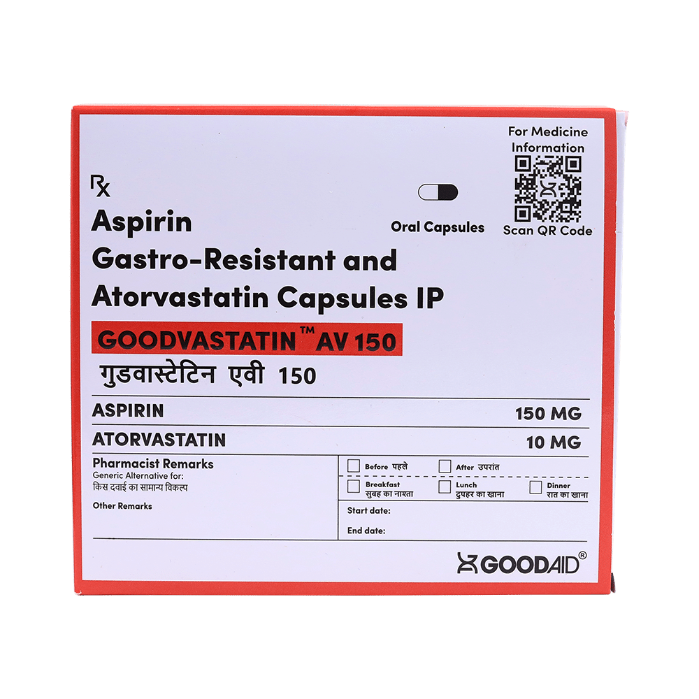 Goodvastatin AV 150 Capsule - Image 1