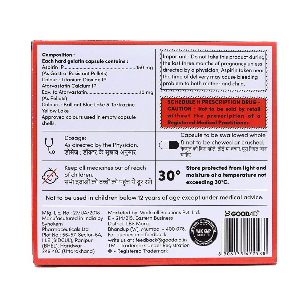 Goodvastatin AV 150 Capsule - Image 2