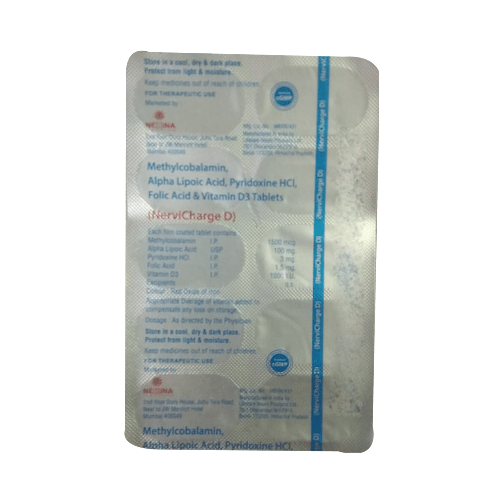 Nervicharge D Tablet - Image 4