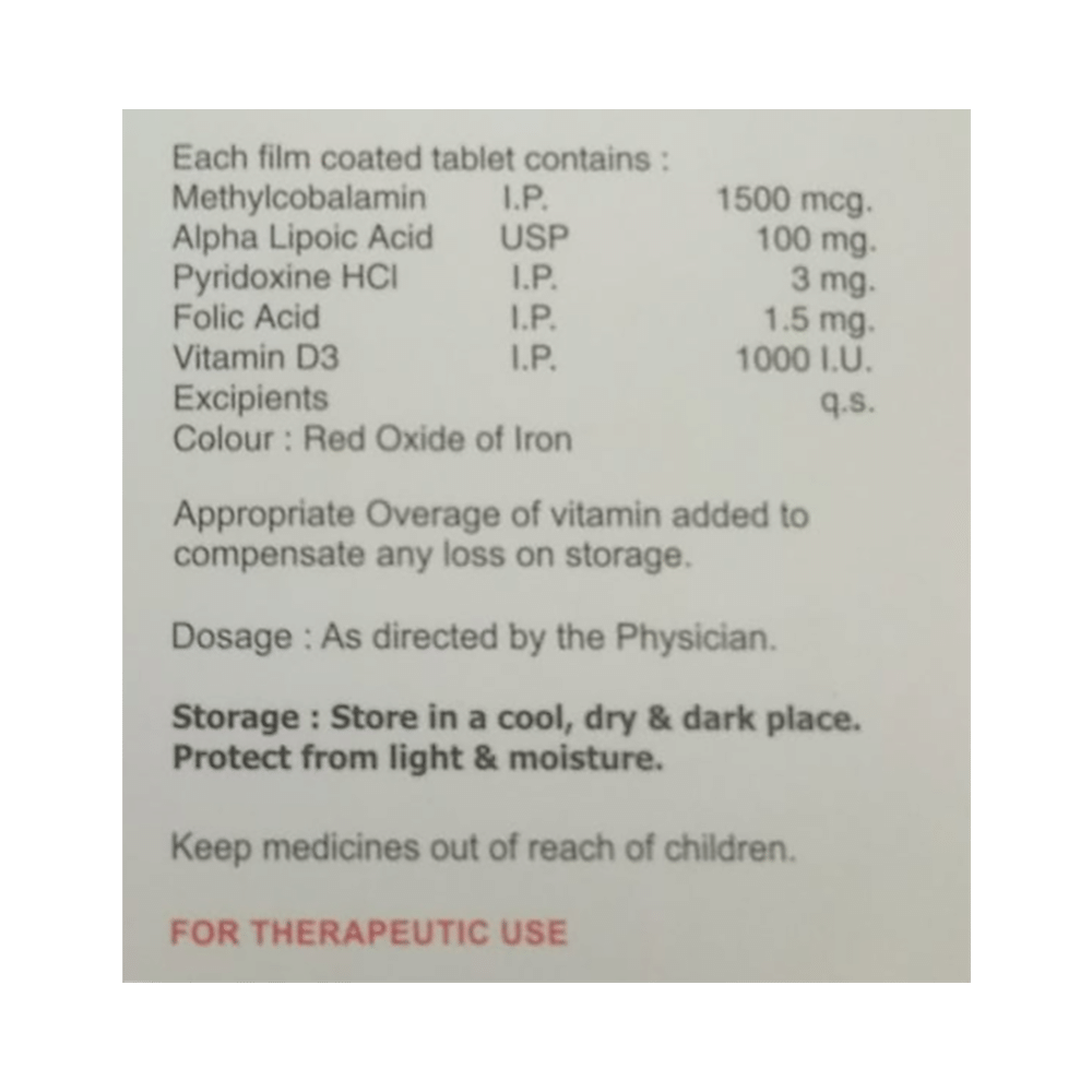 Nervicharge D Tablet - Image 2