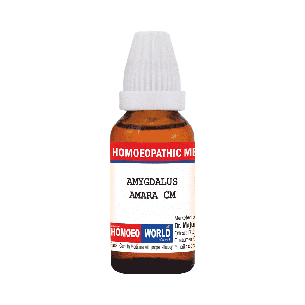 Dr. Majumder Homeo World Amygdalus Amara Dilution (30 ml Each) CM - Image 1
