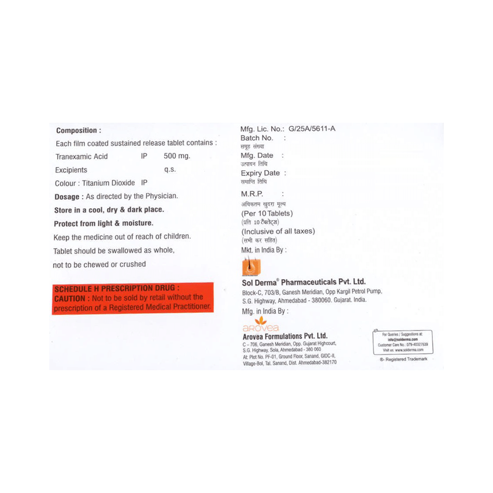 Texlite SR 500mg Tablet - Image 2