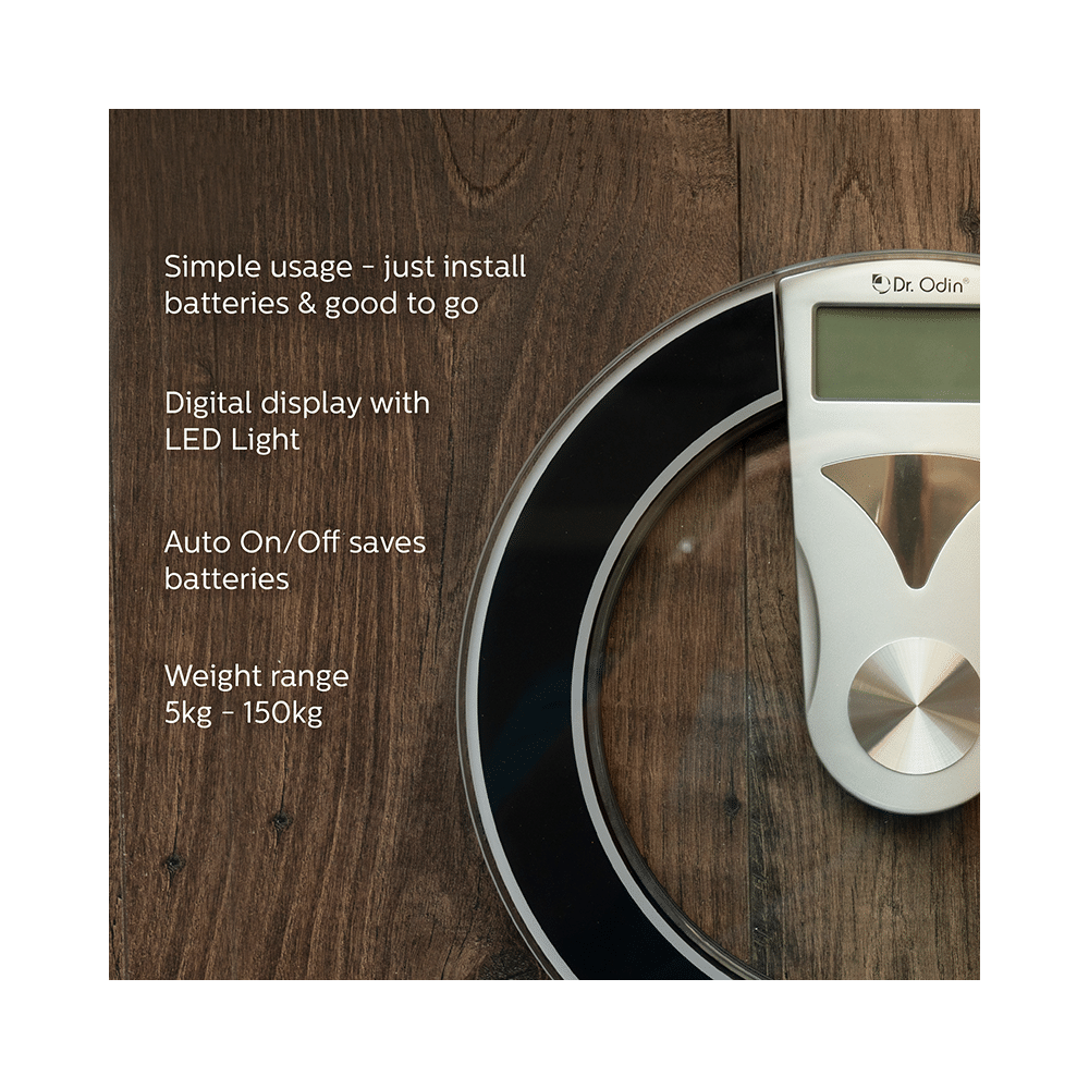 Dr. Odin EB 9420H Electronic Personal Weighing Scale with Digital Display - Image 3