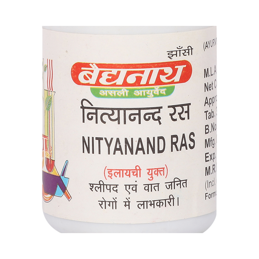 Baidyanath (Jhansi) Nityanand Ras Tablet - Image 2