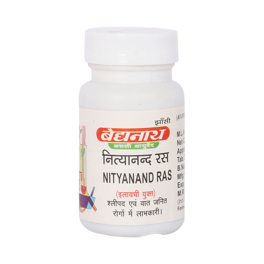 Baidyanath (Jhansi) Nityanand Ras Tablet - Image 1