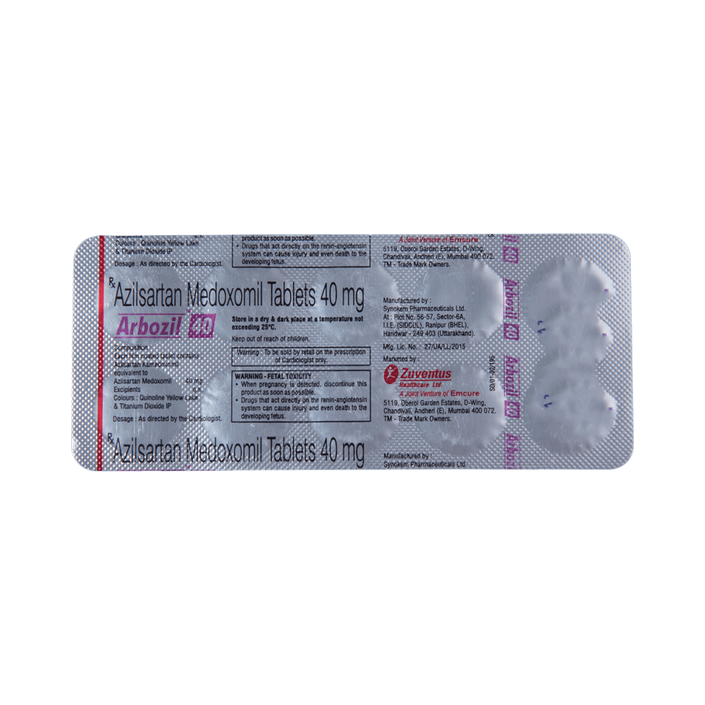 Arbozil 40 Tablet - Image 5