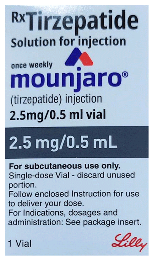 Mounjaro 2.5mg Solution for Injection 0.5 ml - Image 1
