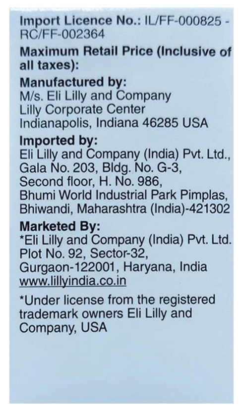 Mounjaro 2.5mg Solution for Injection 0.5 ml - Image 2