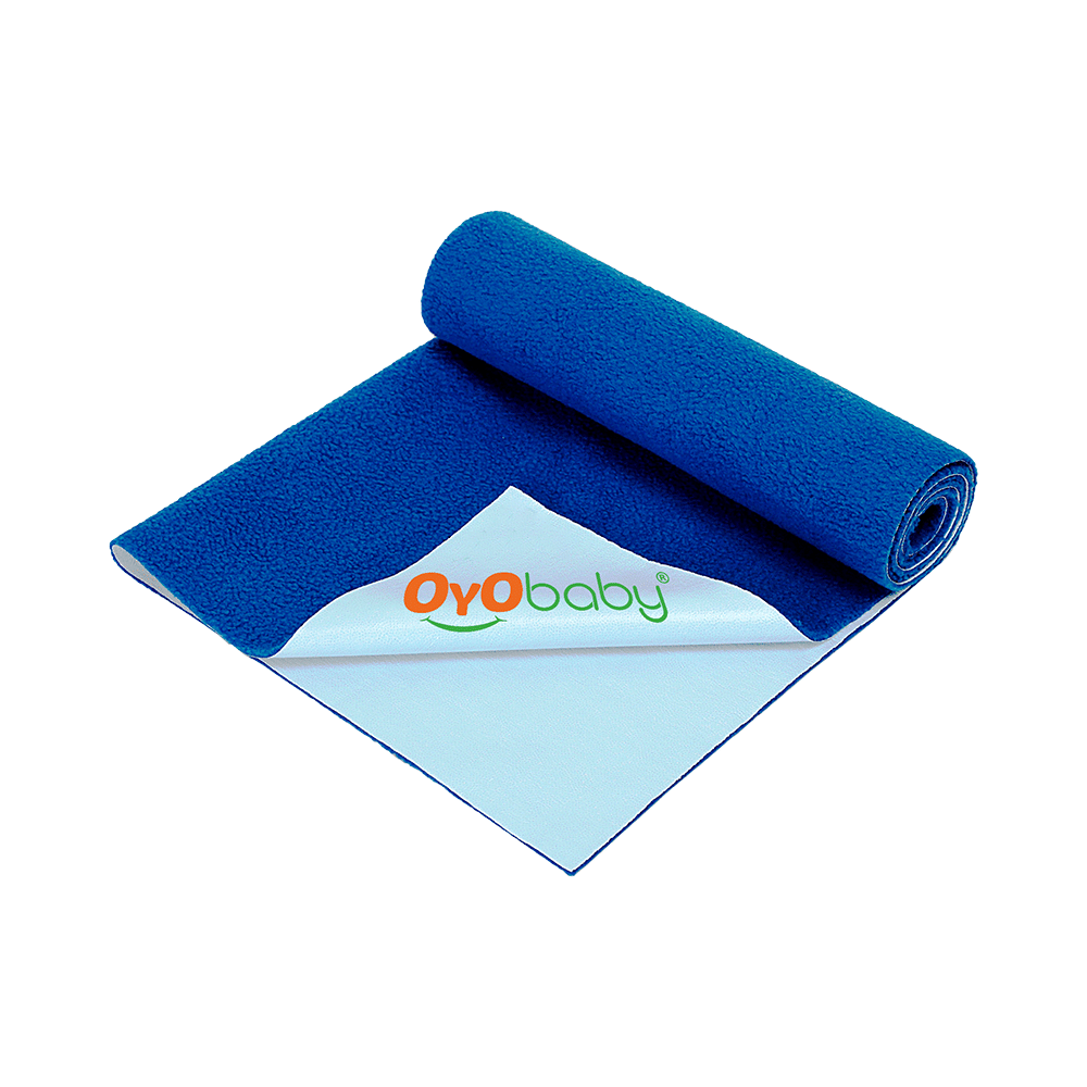 Oyo Baby Waterproof Rubber Sheet Large Royal Blue
