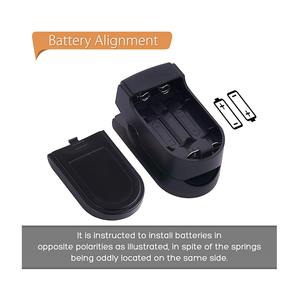 Health Sense FP 900 Accu Beat Fingertip Pulse Oximeter Black - Image 4