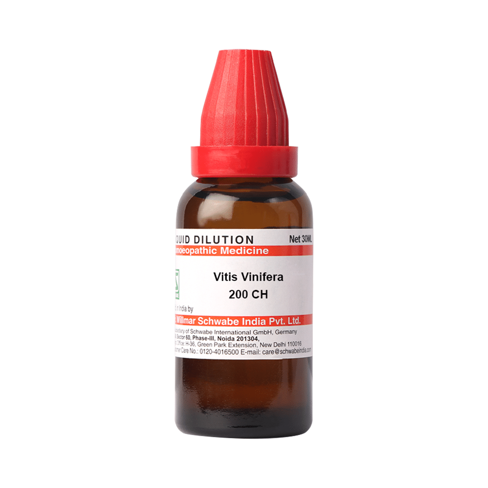 Dr Willmar Schwabe India Vitis Vinifera Dilution 200 CH