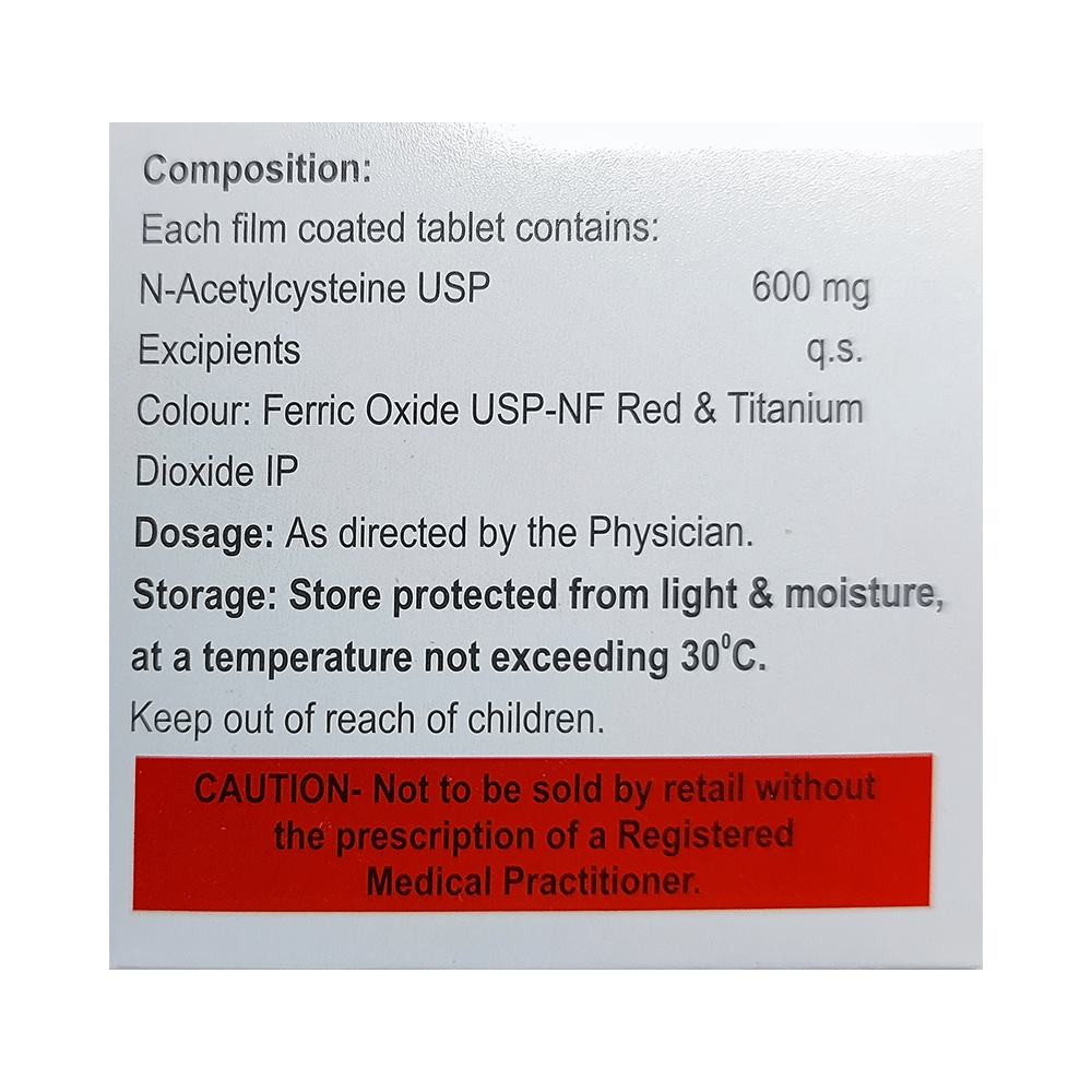 Mucolus 600 Tablet - Image 2