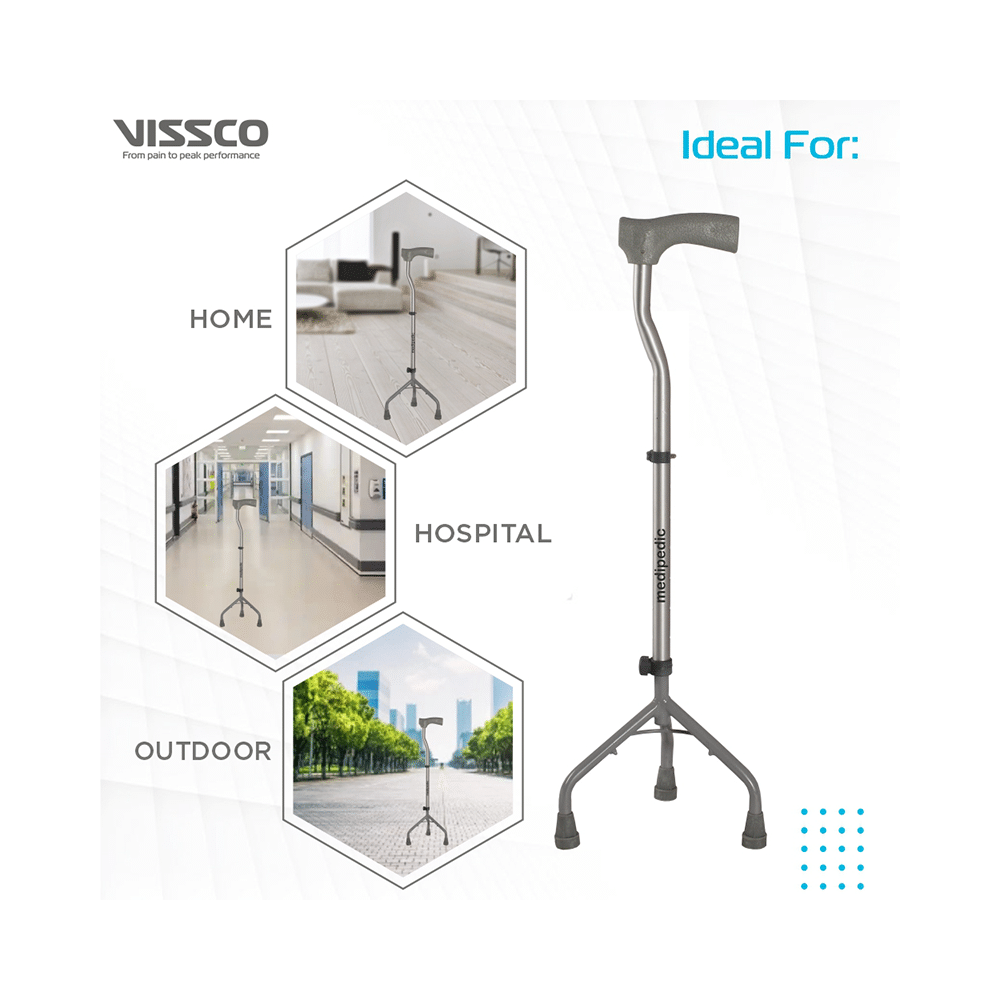 Vissco 978 Medipedic Tripod L Shape Stick Universal - Image 6
