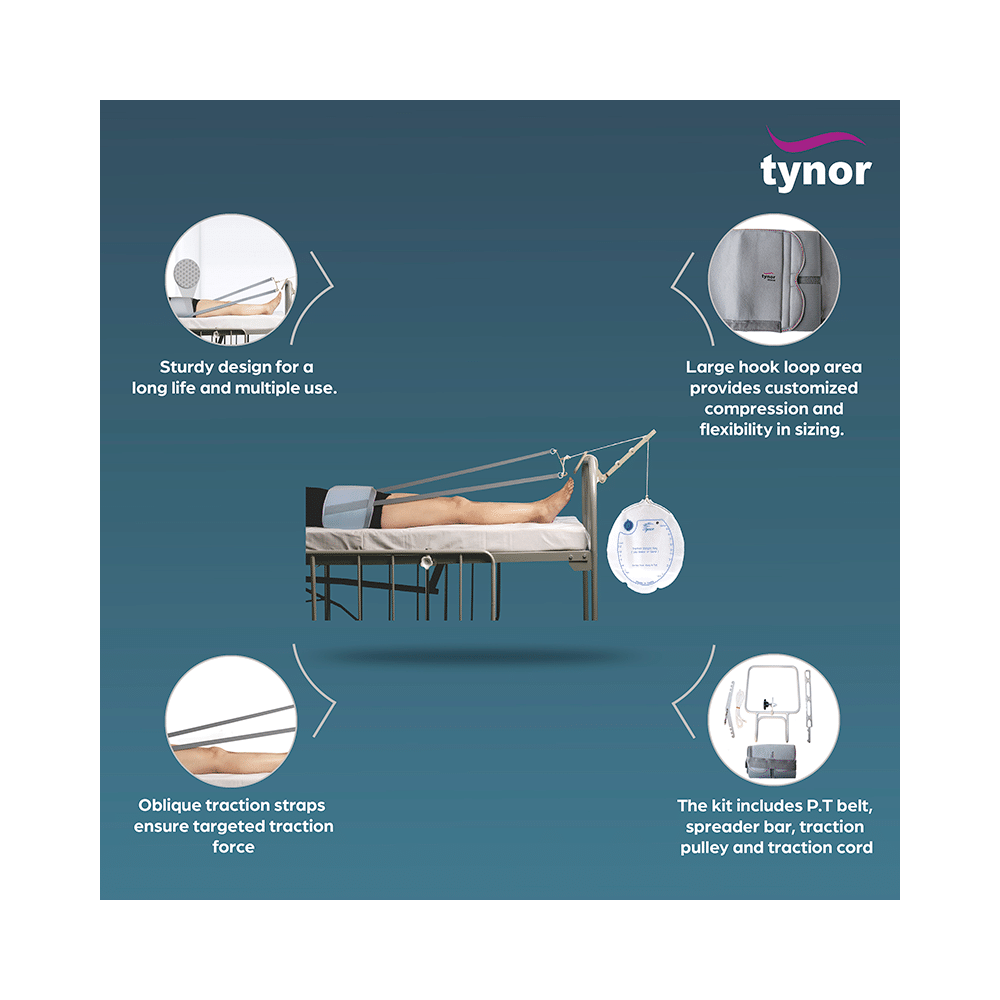 Tynor G-24 Pelvic Traction Kit with Weight Bag Small - Image 3