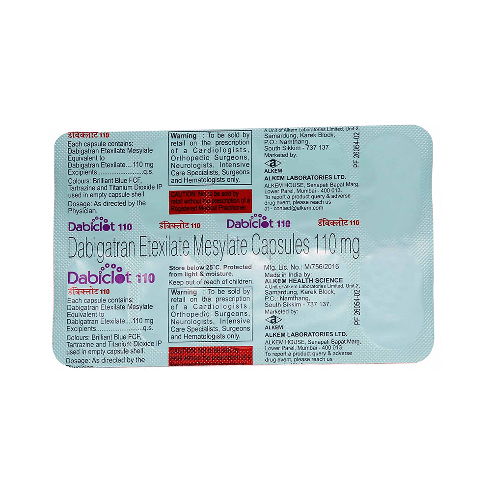 Dabiclot 110 Capsule - Image 3