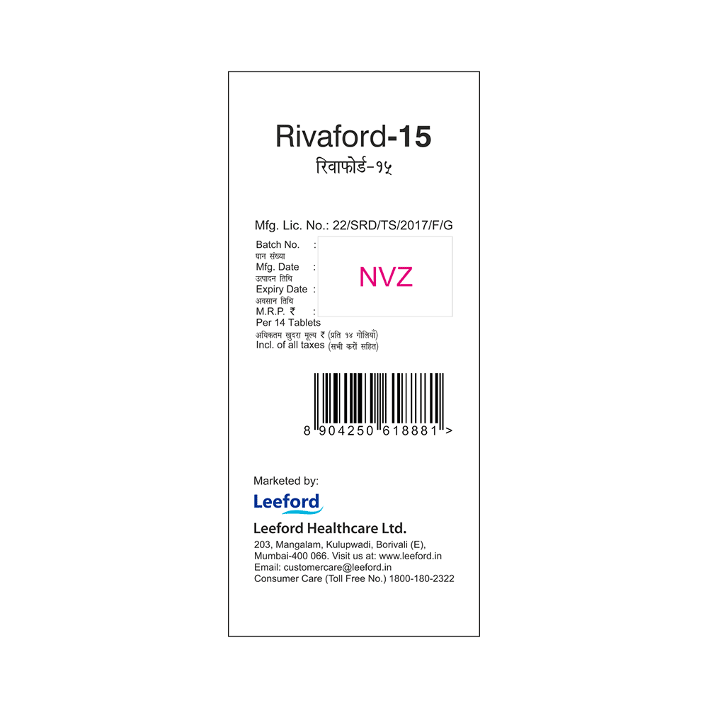 Rivaford 15 Tablet - Image 2