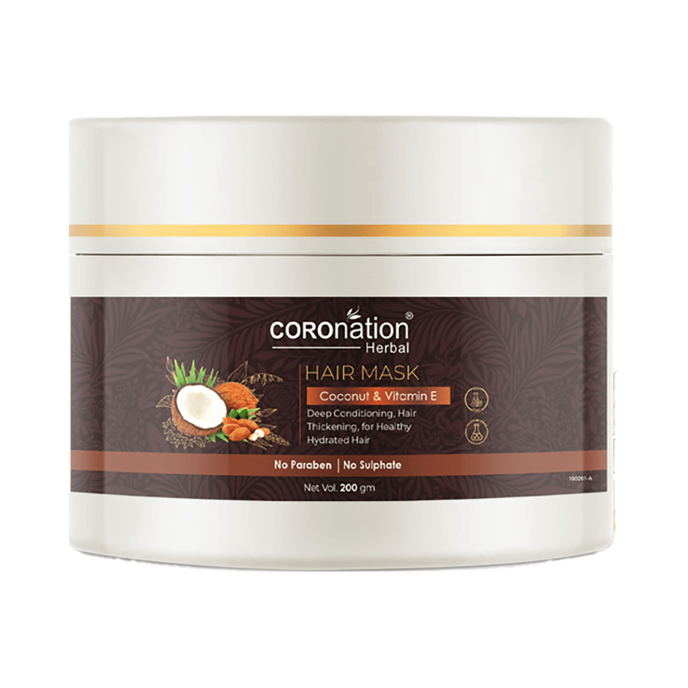 Coronation Herbal Coconut & Vitamin E Hair Mask (200gm Each) - Image 1