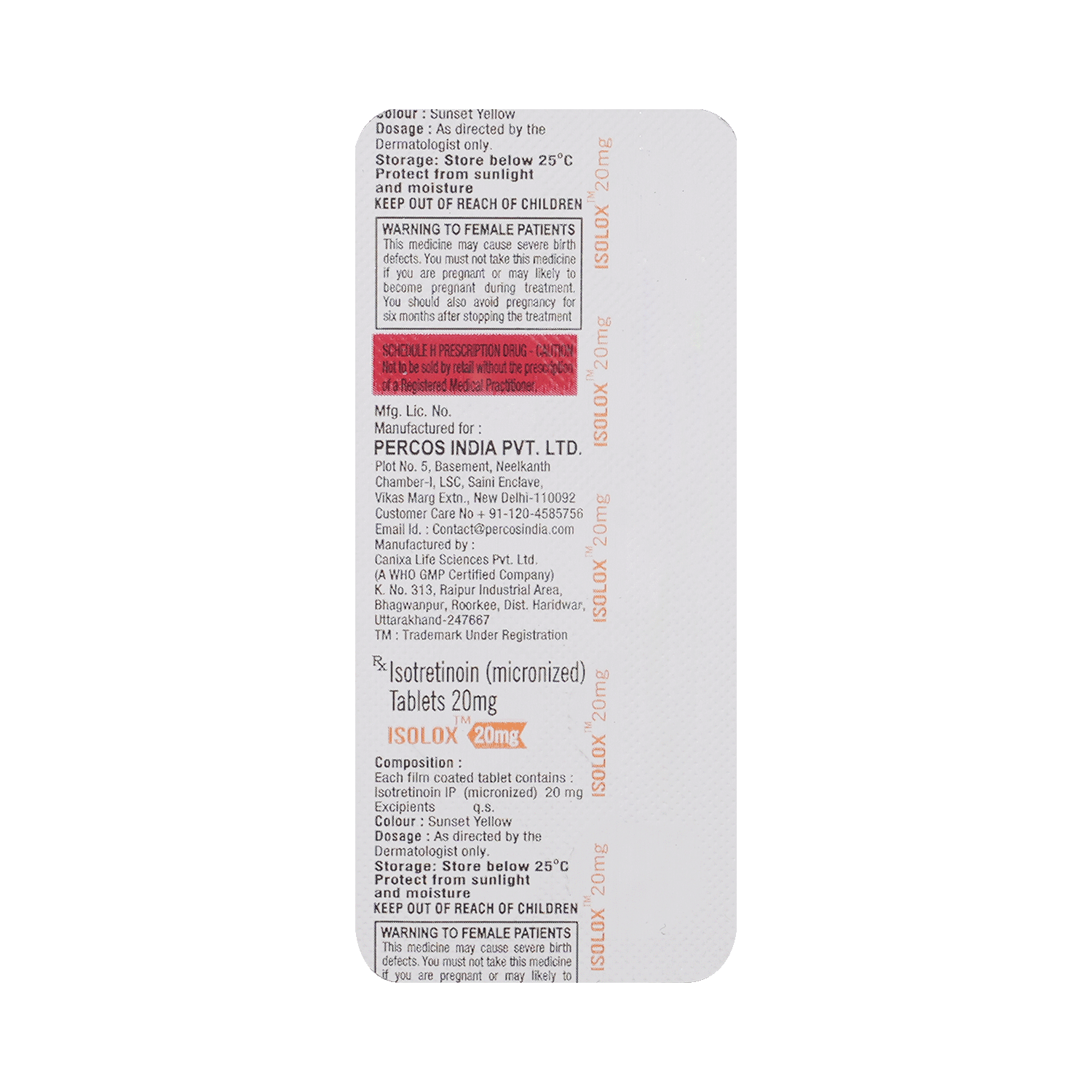 Isolox 20mg Tablet - Image 6