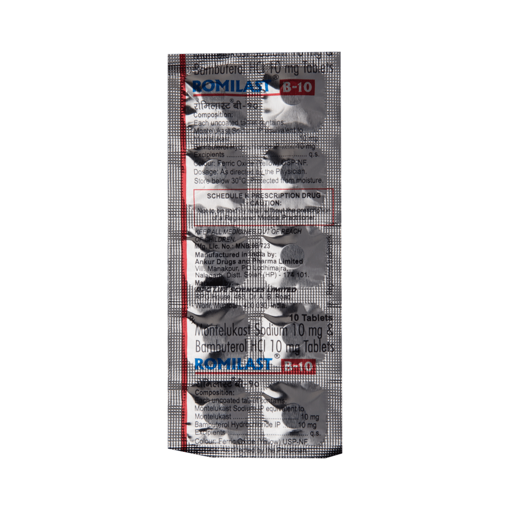 Romilast B 10 Tablet - Image 4