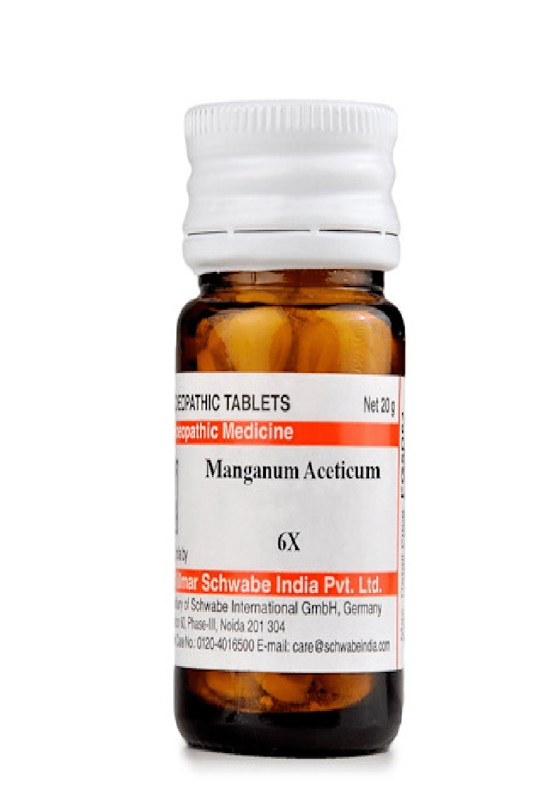 Dr Willmar Schwabe India Manganum Aceticum Trituration Tablet 6X - Image 1
