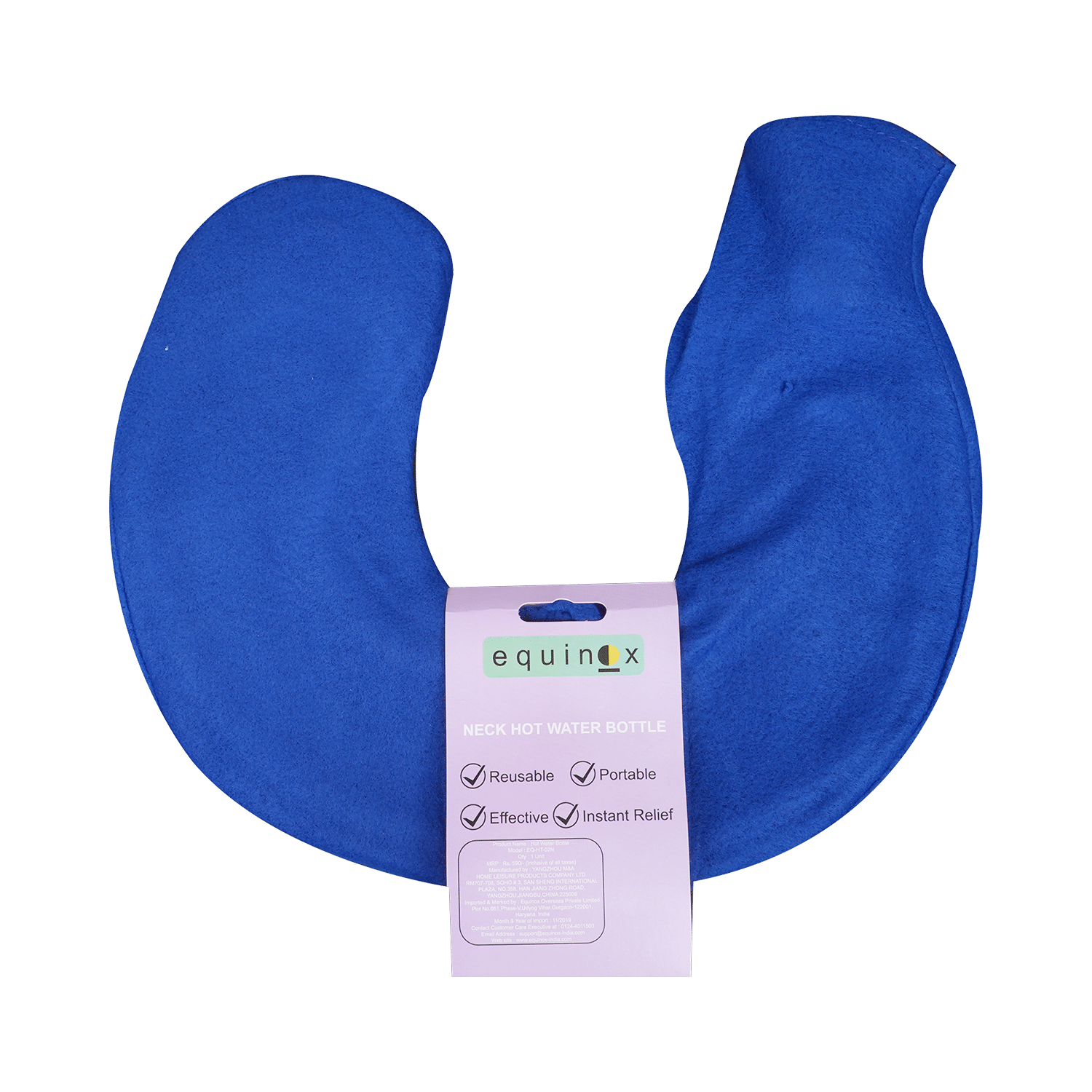 Equinox Hot Water Bottle with Cover EQ-HT-02 N - Image 2