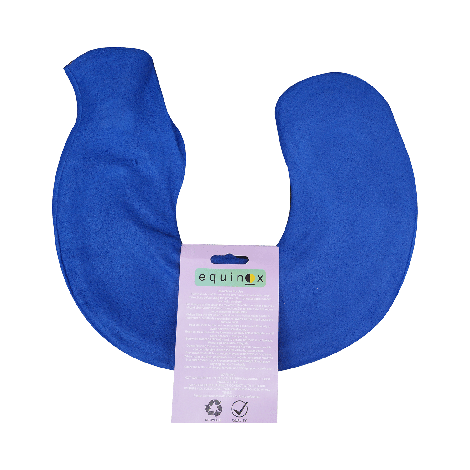 Equinox Hot Water Bottle with Cover EQ-HT-02 N - Image 3