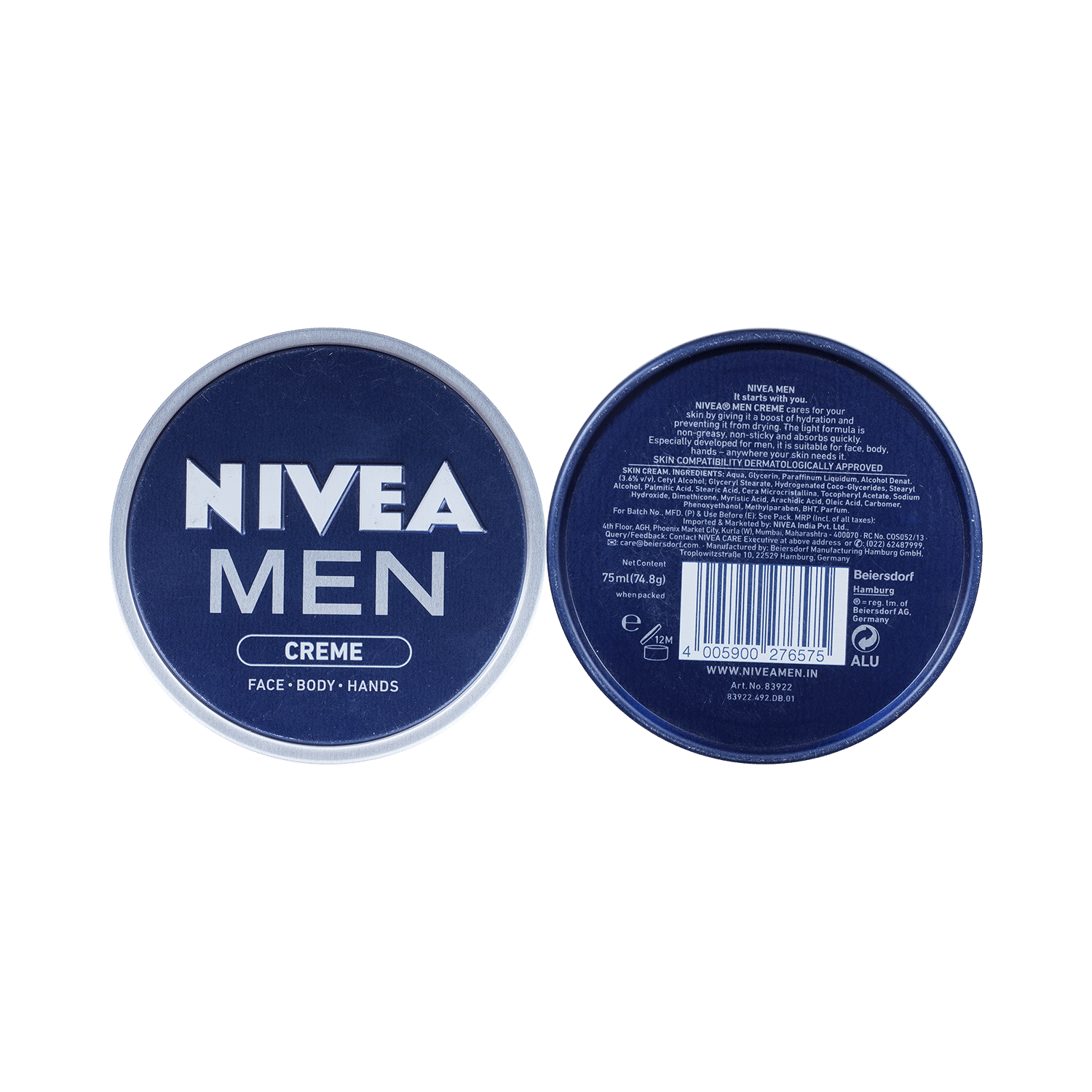 Nivea Men Moisturiser Creme for Face, Body & Hands