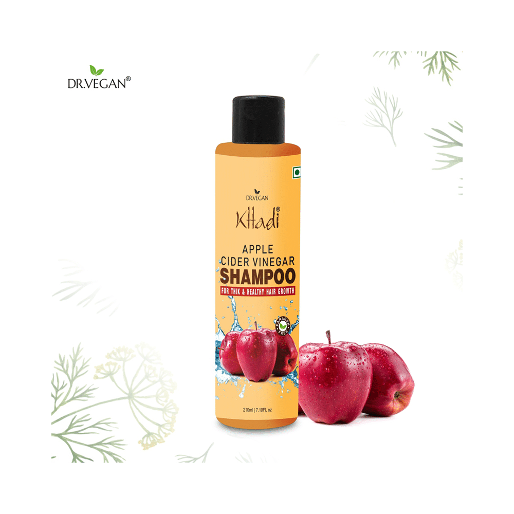 Dr. Vegan Khadi Apple Cider Vinegar Shampoo - Image 4