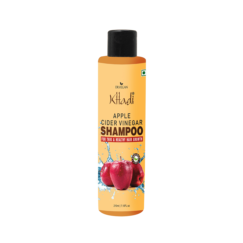 Dr. Vegan Khadi Apple Cider Vinegar Shampoo - Image 1