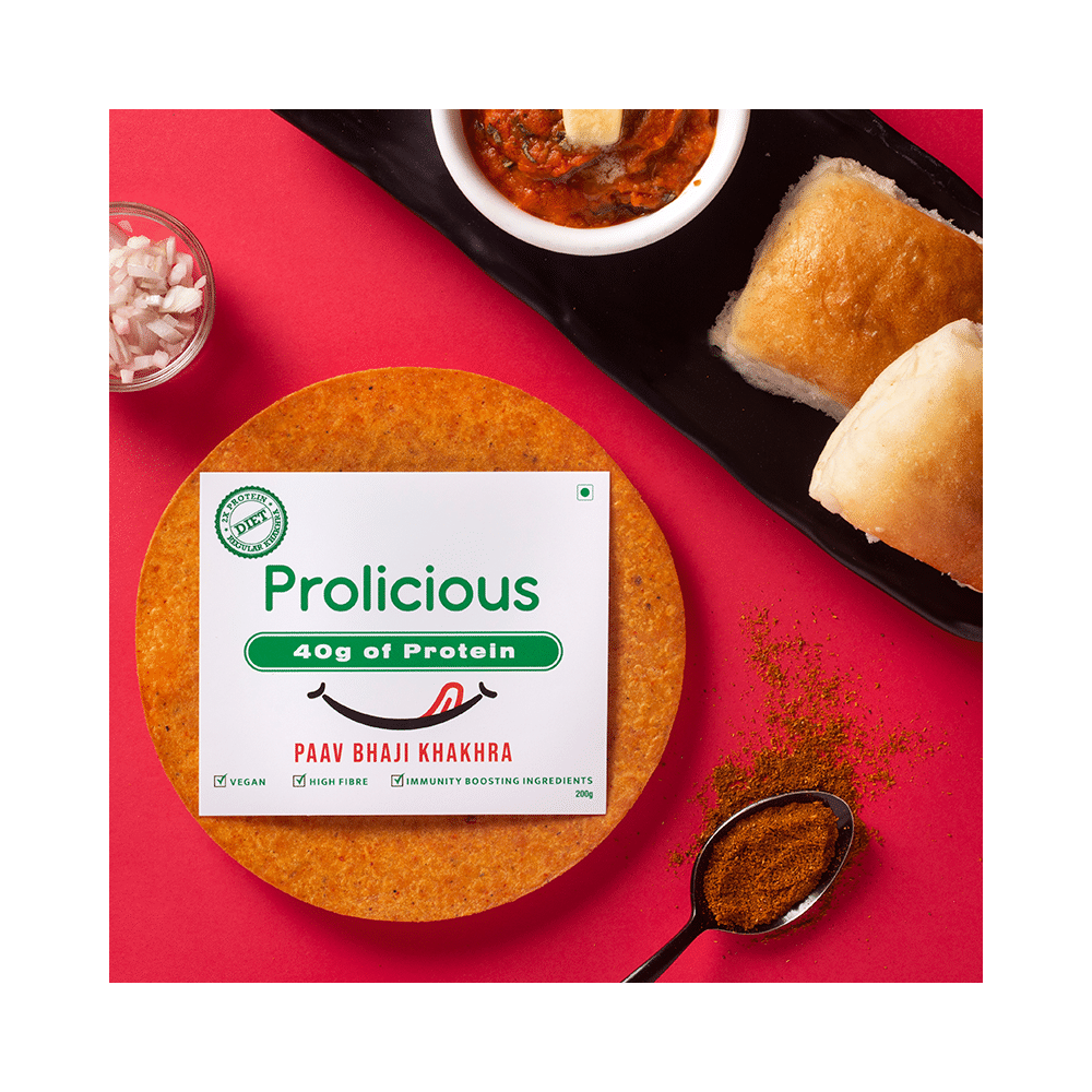 Prolicious Paav Bhaji Khakhra (200gm Each) - Image 3