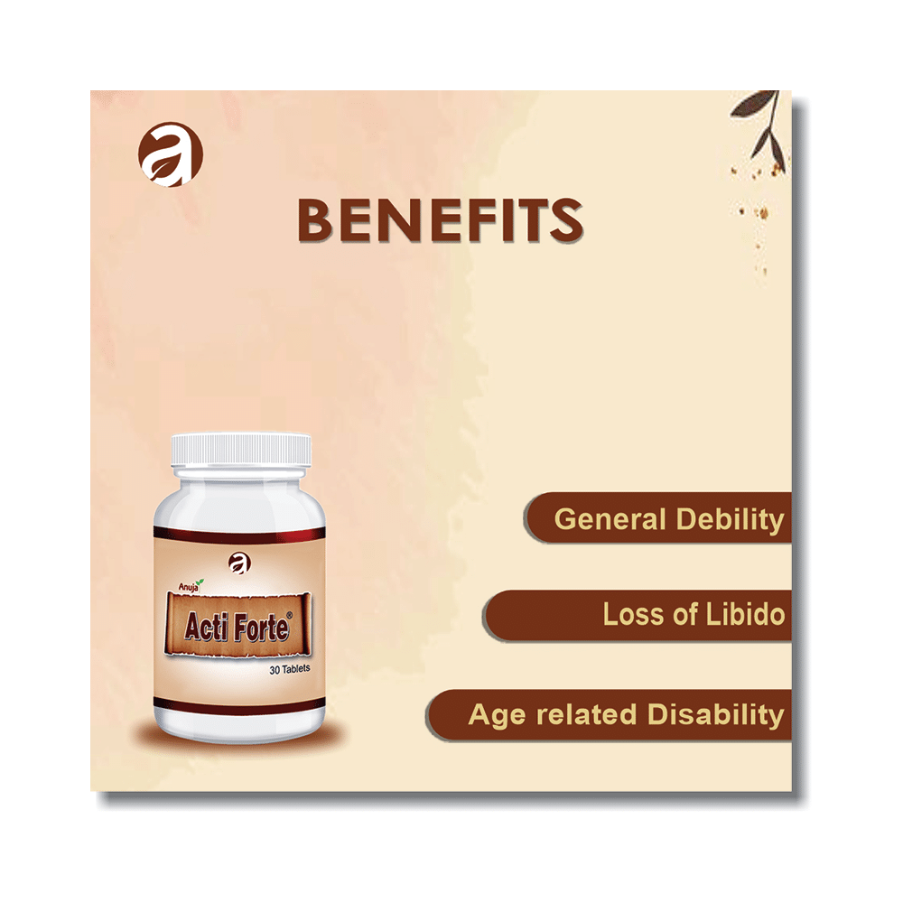 Anuja Combo Pack Acti Forte Tablet 30 & Boostmune Capsule 60 - Image 5