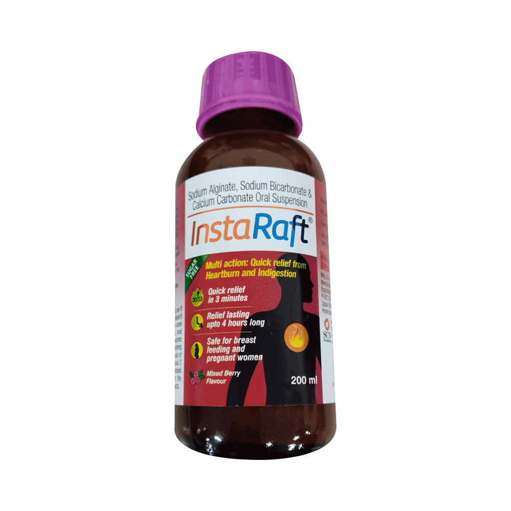 Insta Raft Oral Suspension Mixed Berry - Image 1