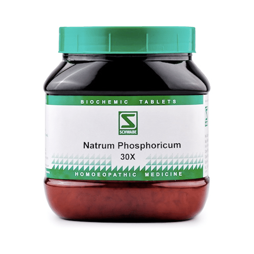 Dr Willmar Schwabe India Natrum Phosphoricum Biochemic Tablet 30X - Image 1
