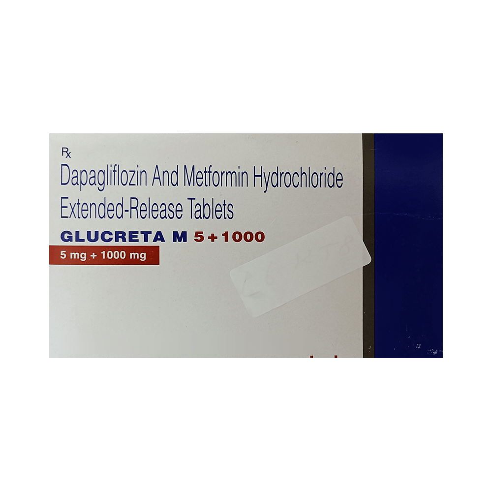 Glucreta M 5+1000 Tablet ER - Image 1