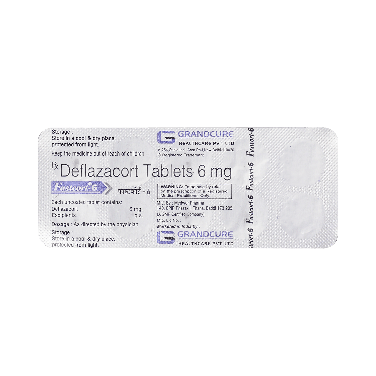 Fastcort 6mg Tablet - Image 6