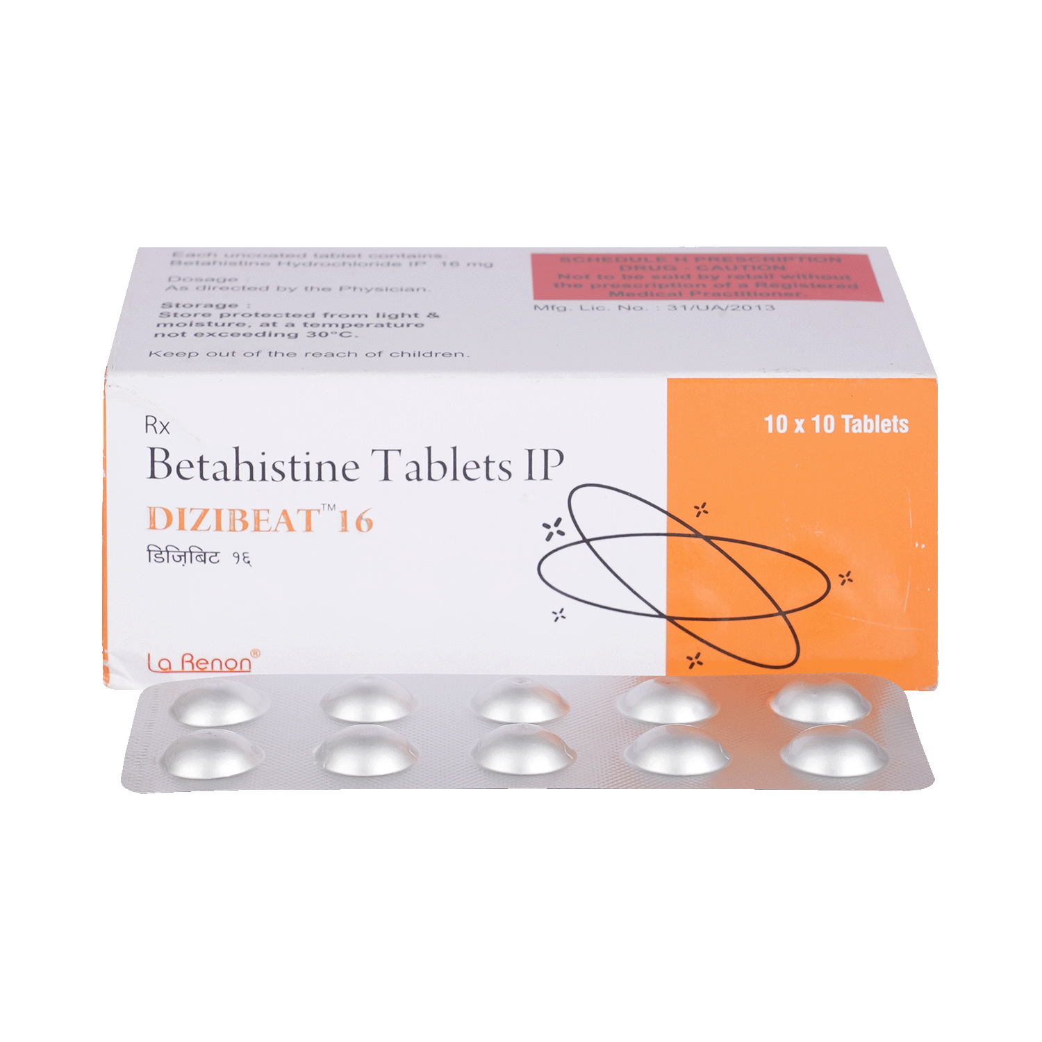 Dizibeat 16mg Tablet