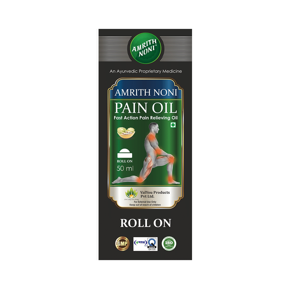 Amrith Noni Pain Relief Oil | For Joint & Muscle Pain Relief - Image 1