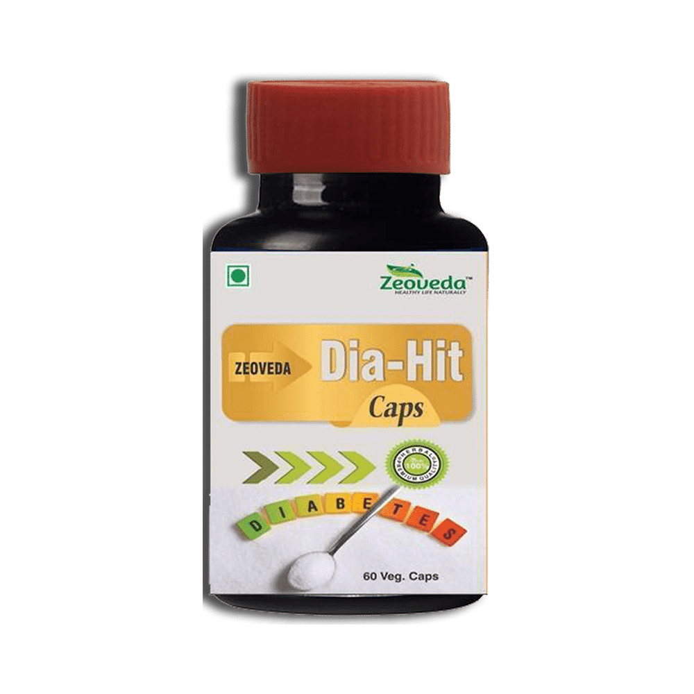 Zeoveda Dia-Hit Veg Caps - Image 1